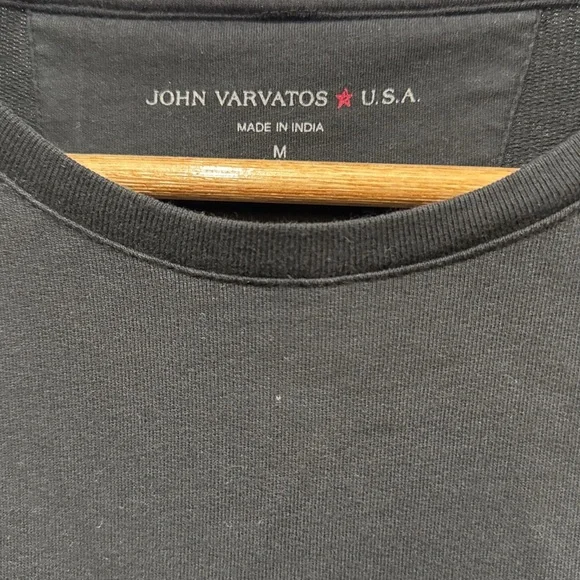 John Varvatos Black Crewneck Sweater - Picture 2 of 3